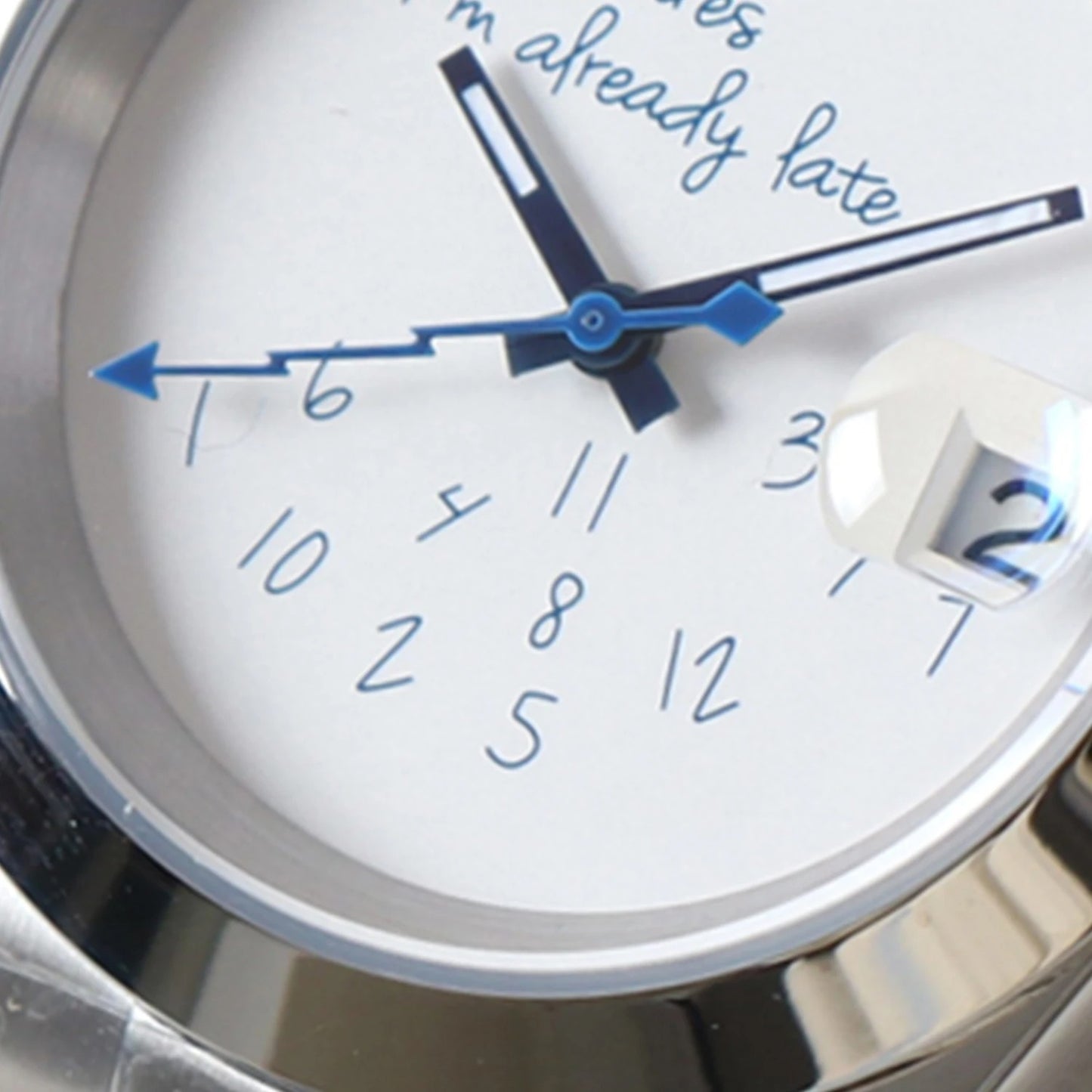 Who cares I'm already late