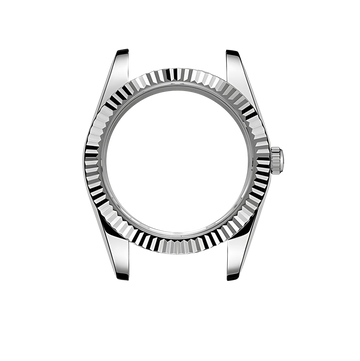 Boîtier Cannelé Argent