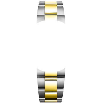 Bracelet Oyster Or Jaune et Argent